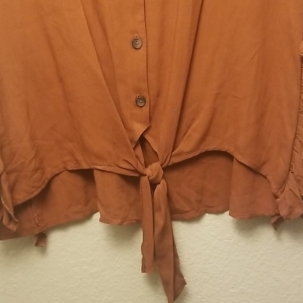 Rust blouse - Picture 2 of 3
